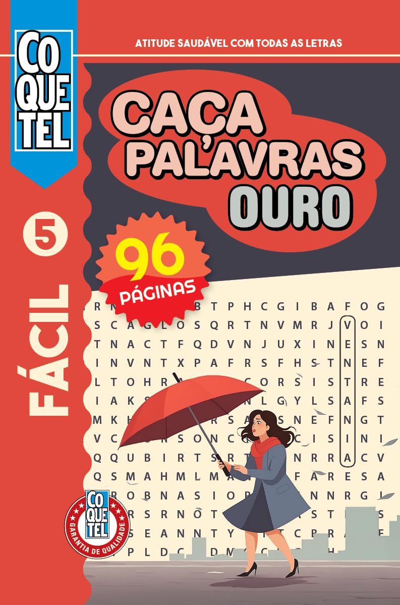 capítulo por capítulo baixar Livro Coquetel Caça-Palavras Ouro 5: Nível fácil