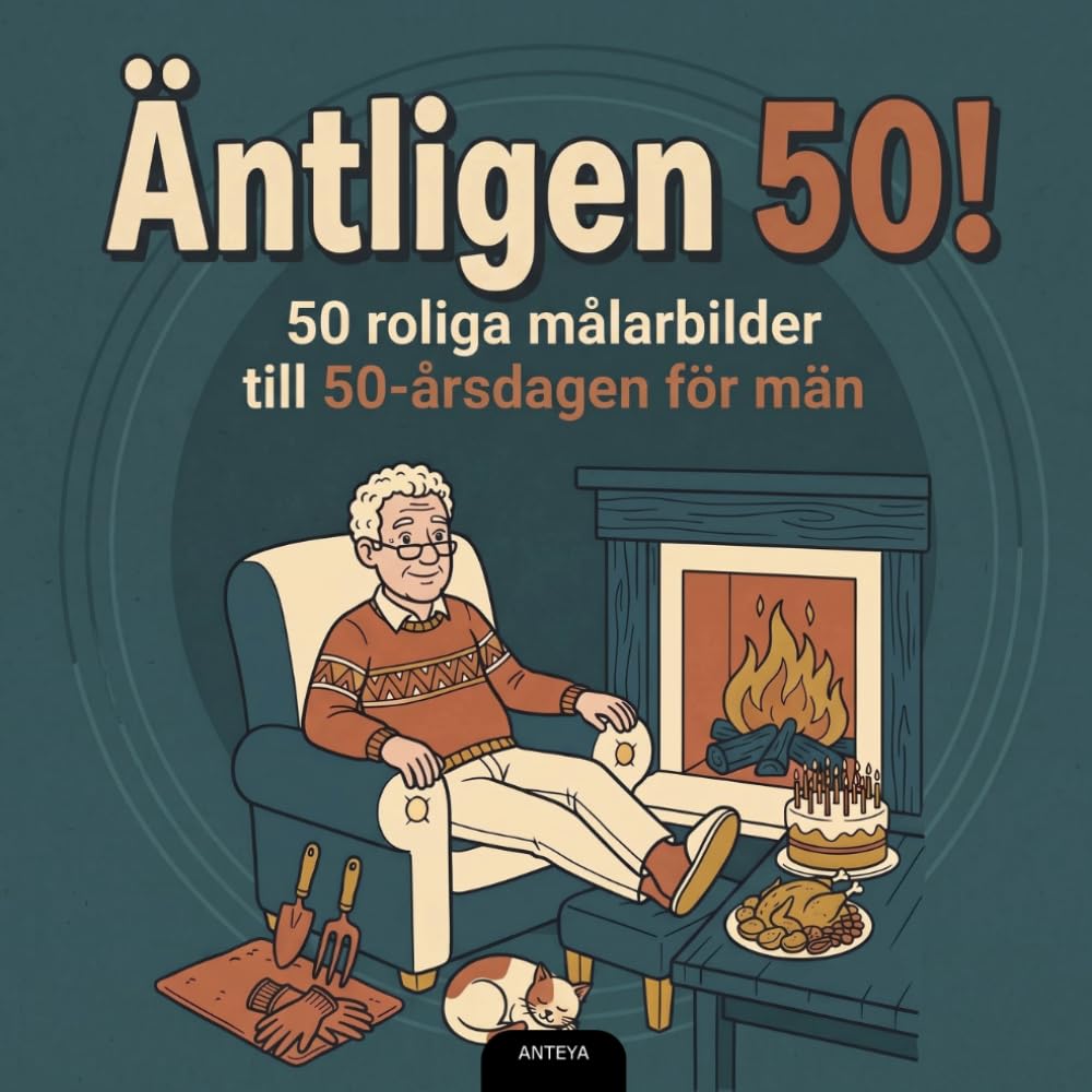 capítulo por capítulo baixar Äntligen 50!: 50 roliga målarbilder till 50-årsdagen för män (Swedish Edition)