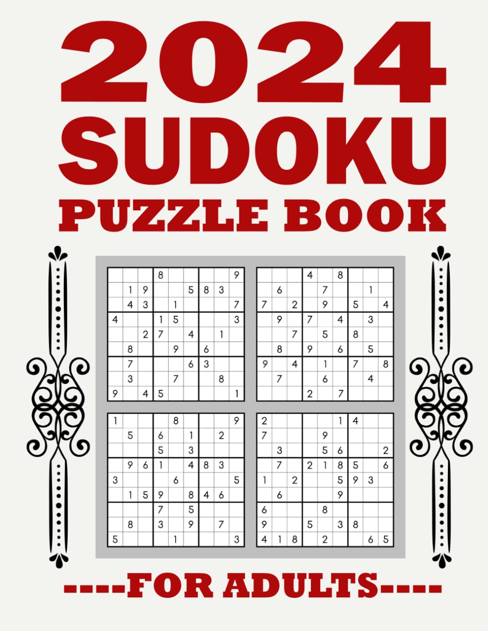 ler totalmente 2024 Sudoku Puzzle Book for Adults: Large Print Easy to Hard Sudoku Puzzles for Adults and Seniors for Relaxation