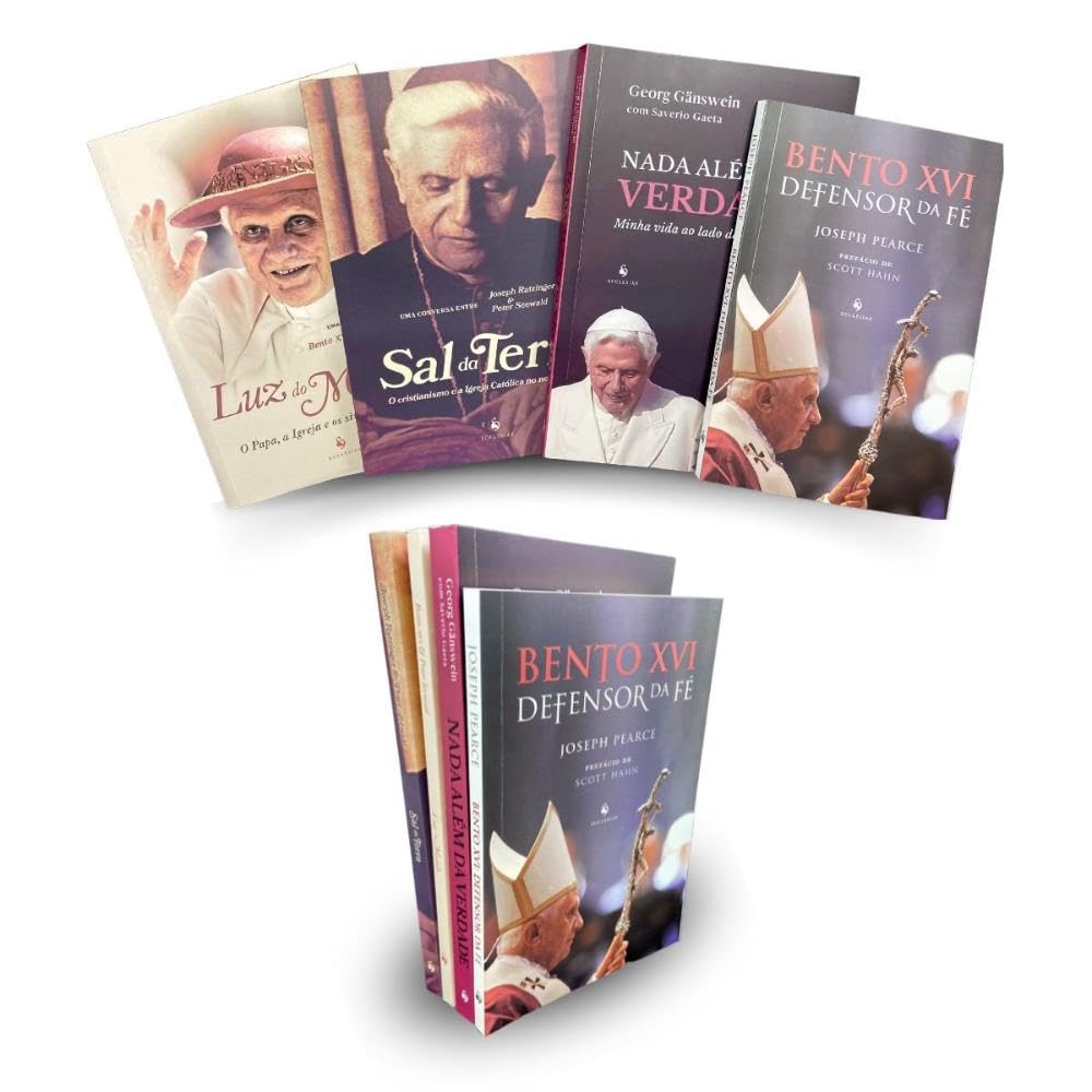 capítulo por capítulo baixar KIT Conheça Papa Bento XVI (4 livros)