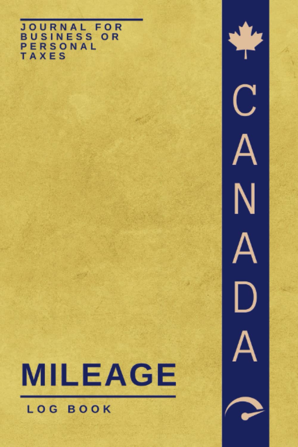 capítulo por capítulo baixar Mileage Log Book Canada: Vehicle Mileage Journal for Business or Personal Taxes 6 X 9 inches 120 pages