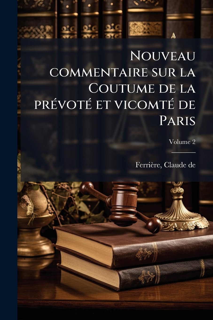 Nouveau commentaire sur la Coutume de la prévoté et vicomté de Paris; Volume 2 baixar livro de graça