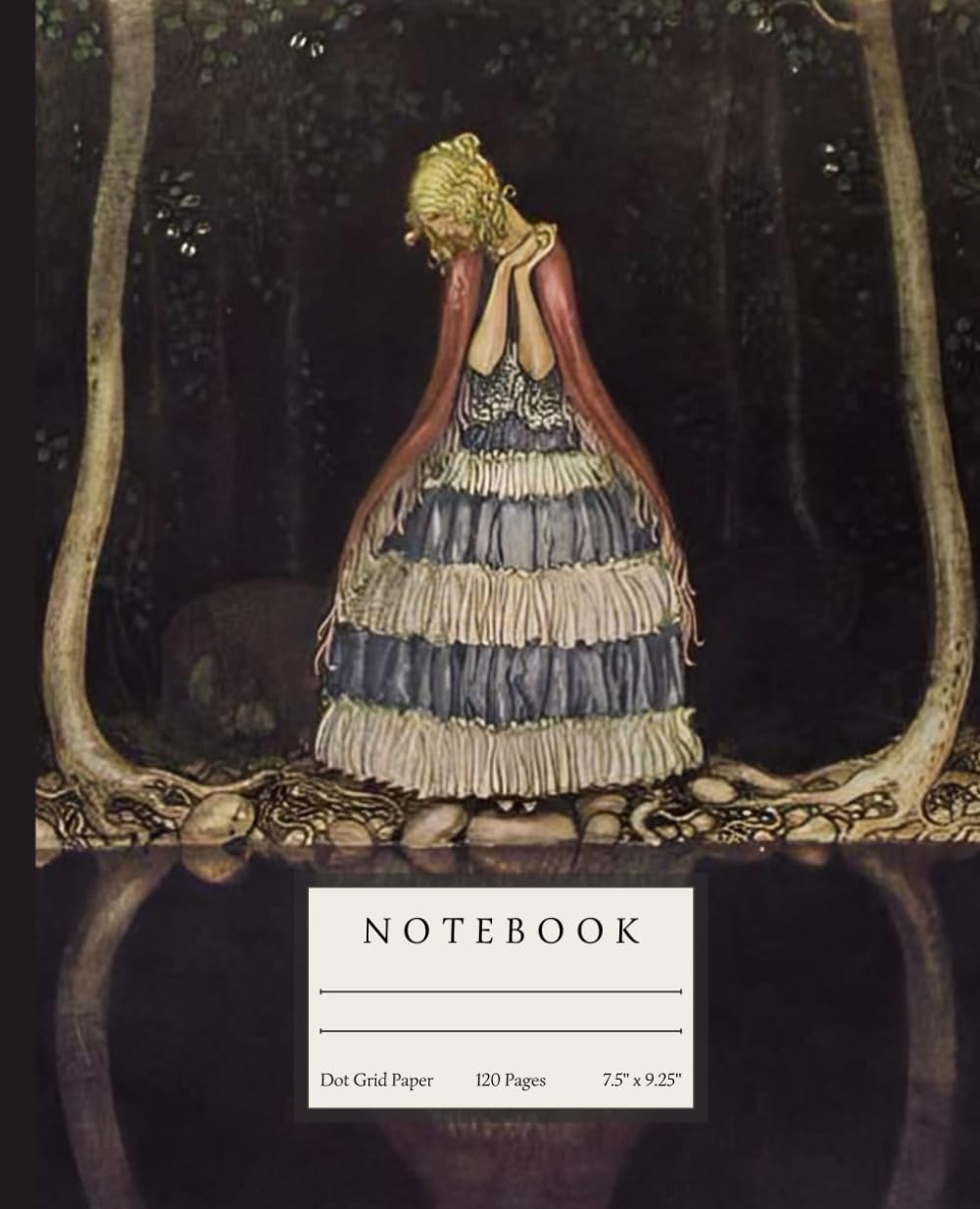 Dot Grid Notebook: 120 Pages, 7.5 x 9.25 in, Enchanted Forest Illustration Journal for Bullet Journaling, Sketching, and Creative Planning - Aesthetic Fairy Tale Notebook for Artists and Writers baixar o livro de graça