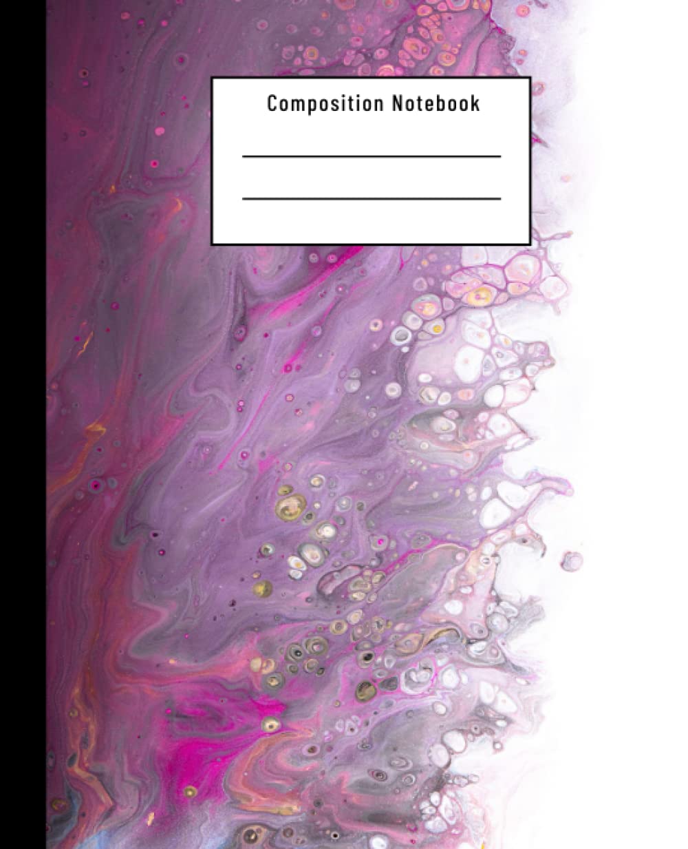 capítulo por capítulo baixar Composition Notebook: Pink Blue and White Marble | Liquid Abstract Painting Workbook: Wide Ruled Lined Paper, For Kids, Back To School and Adults (7,5 x 9,25 120 Pages)