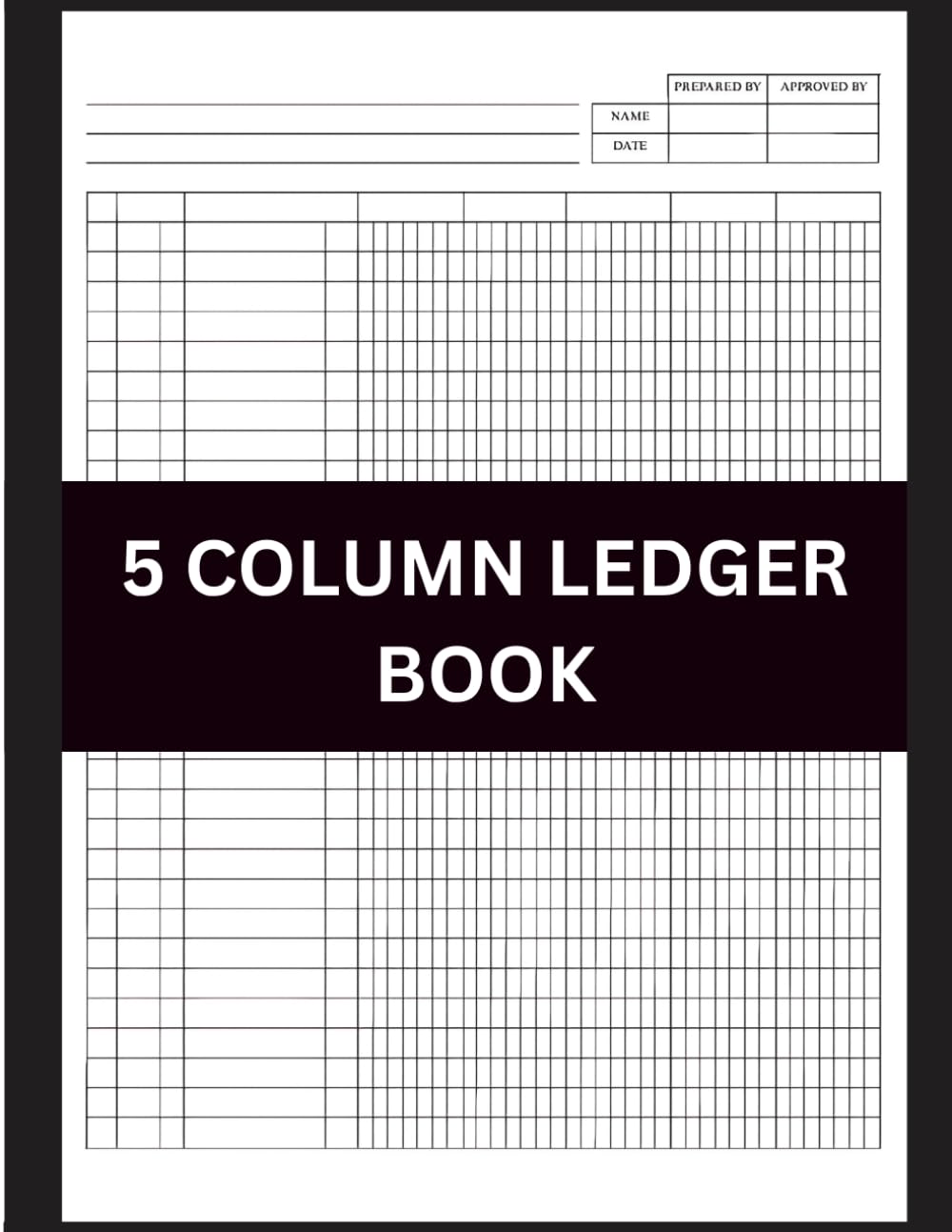 ler totalmente 5 Column Ledger Book: 120-Page Accounting Ledger for Small Business & Bookkeeping: Professional 5-Column Financial Tracking Journal - 8.5" x 11" - Ideal for Small Business & Personal Finance