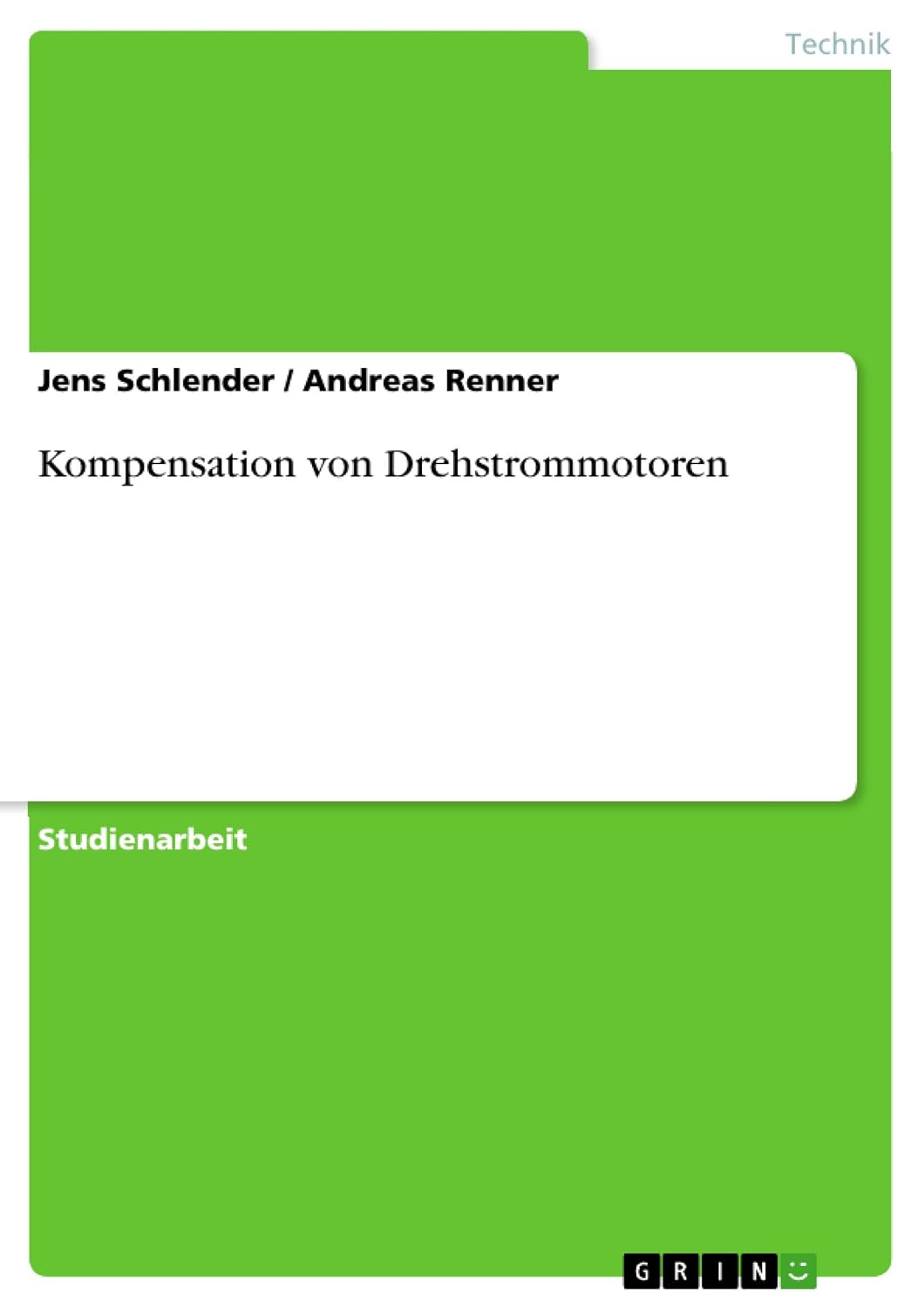 ler totalmente Kompensation von Drehstrommotoren (German Edition)