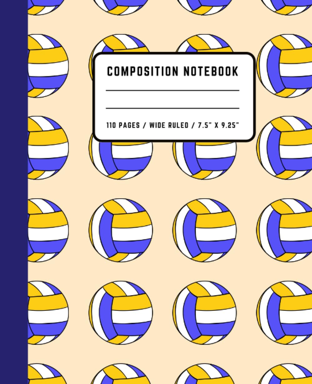 capítulo por capítulo baixar Volleyball Composition Notebook: Wide Ruled Composition Notebook For Volleyball Sport Lovers - 7.5" x 9.25"