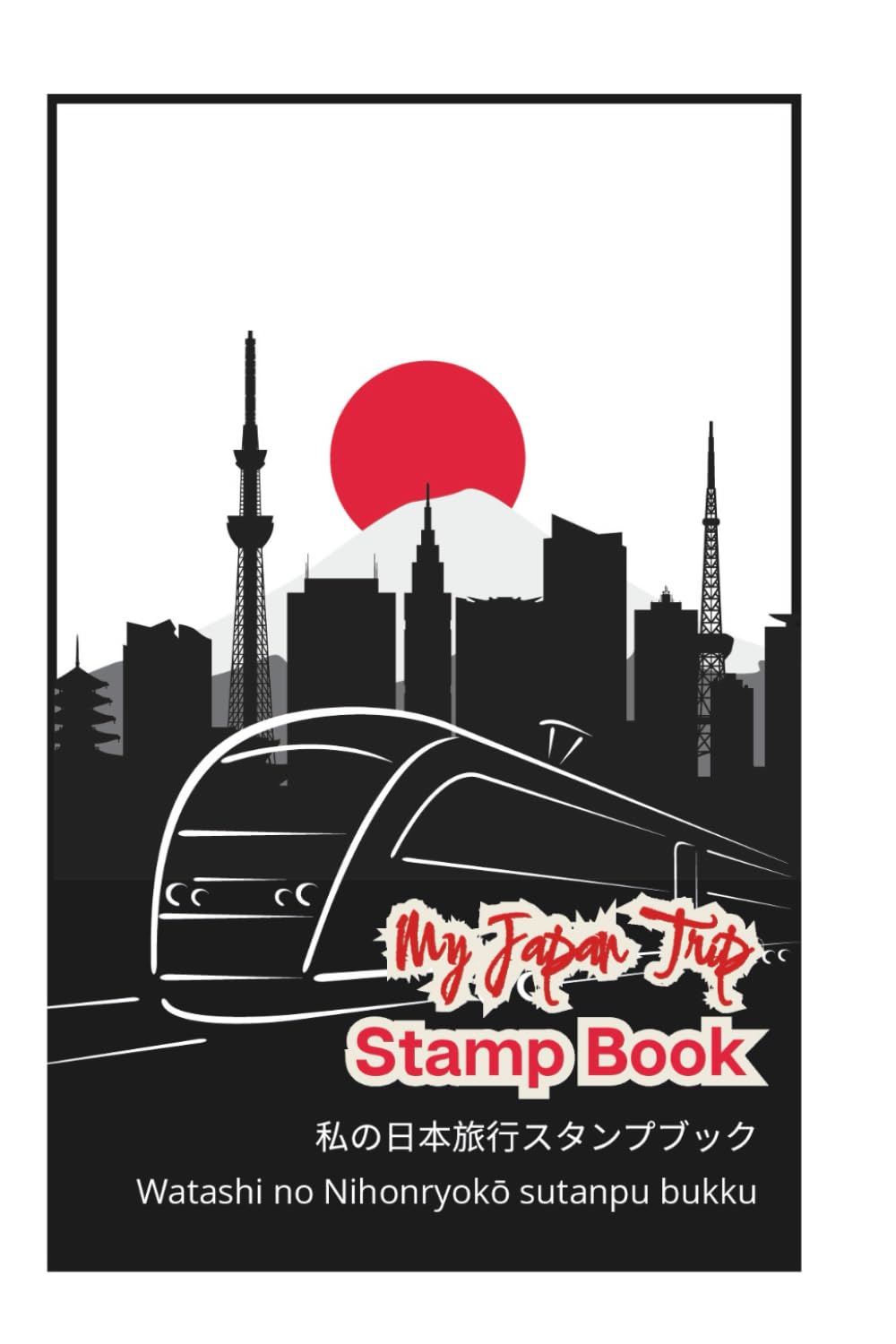 My Japan Trip Stamp Book: Travel Journal Stamp Book, Collecting for Memories and Stamp at Train Station, Temple, Passport baixar livro de graça