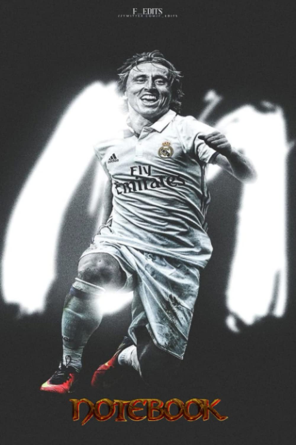 ler totalmente Notebook: Luka Modric Notebook Wide Ruled, 6x9, 100 Pages | Thankgiving Notebook gift for boy, girl,men, women #326