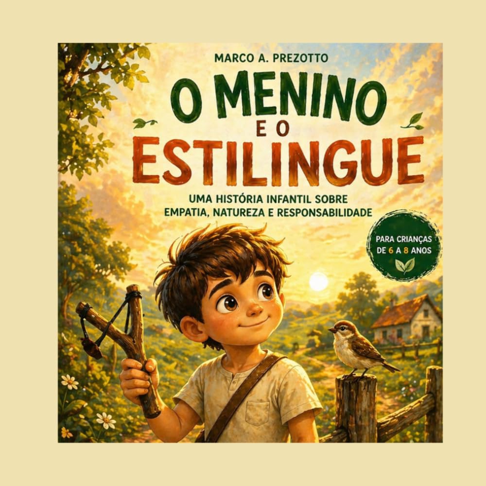 O Menino e o Estilingue: Férias na Natureza (Portuguese Edition) baixar livro de graça