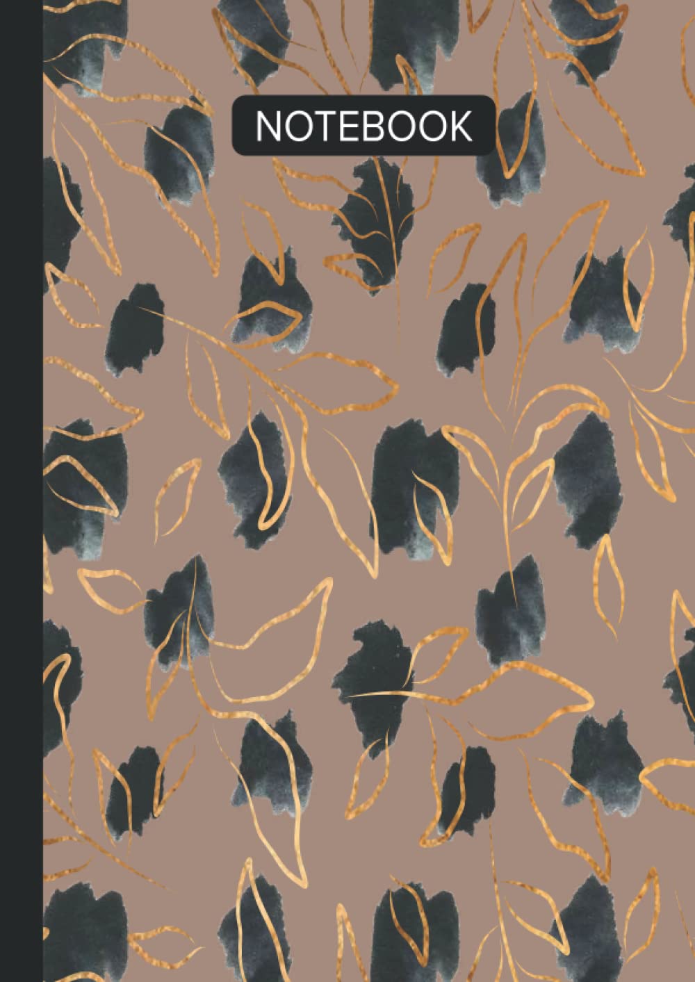 A4 Notebook 120 pages: Animal Print in Mocha Composition Notebook - School Ruled 8mm lines baixar o livro de graça