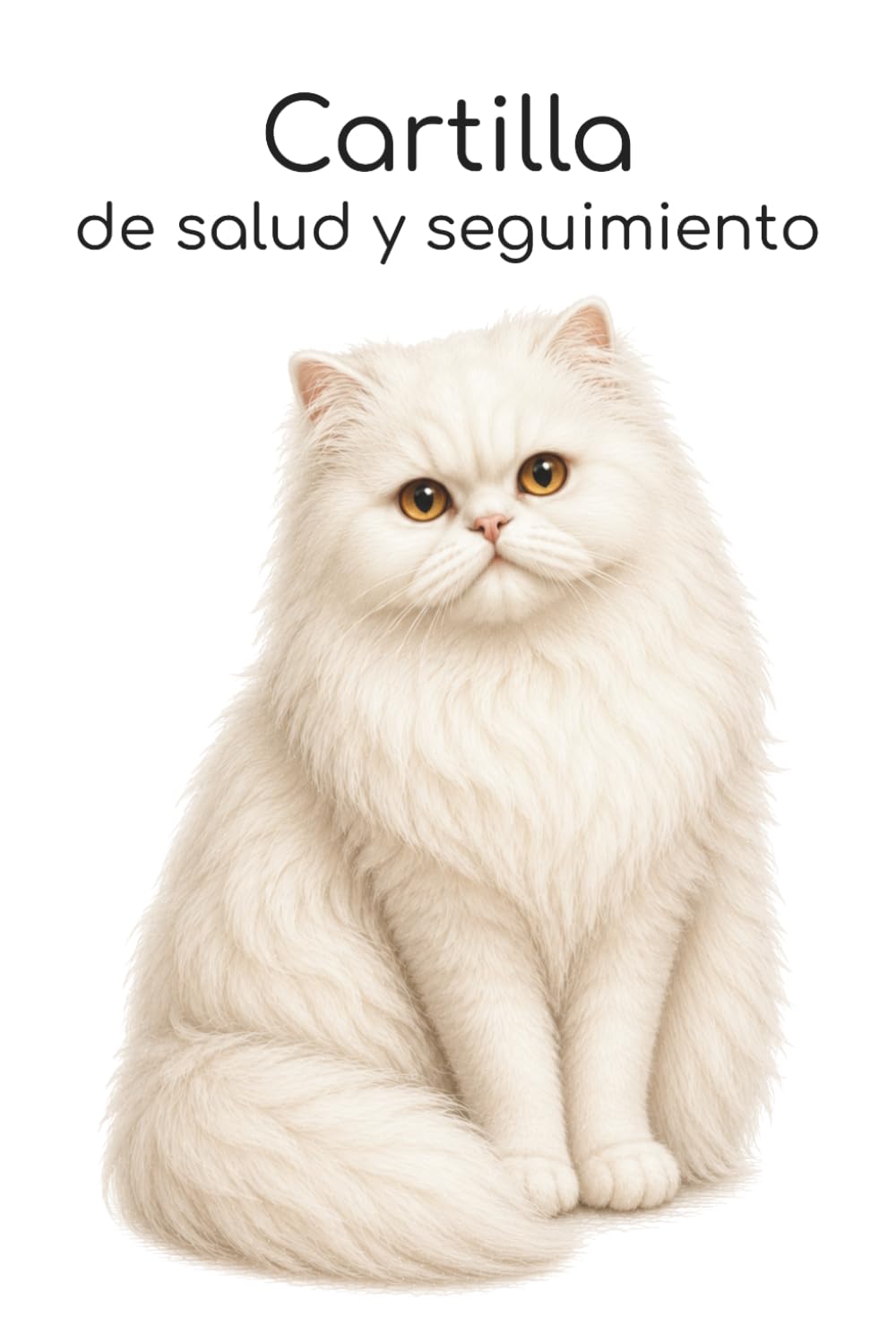 ler totalmente Cartilla de salud y seguimiento: Edición gato Persa blanco (Spanish Edition)