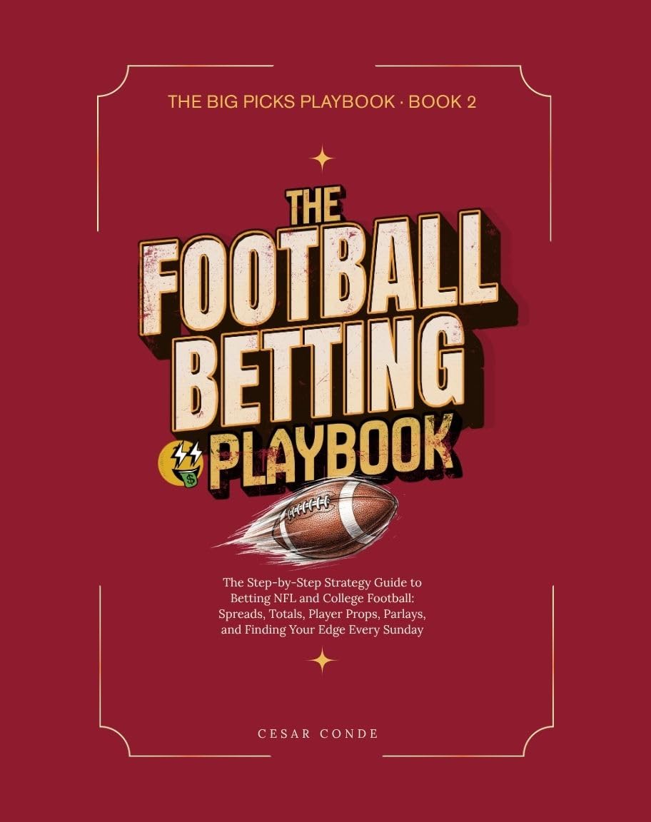 capítulo por capítulo baixar The Football Betting Playbook: The Step-by-Step Strategy Guide to Betting NFL and College Football with Spreads, Totals, Player Props, Parlays, and Finding... Big Picks Playbook Book 2) (English Edition)