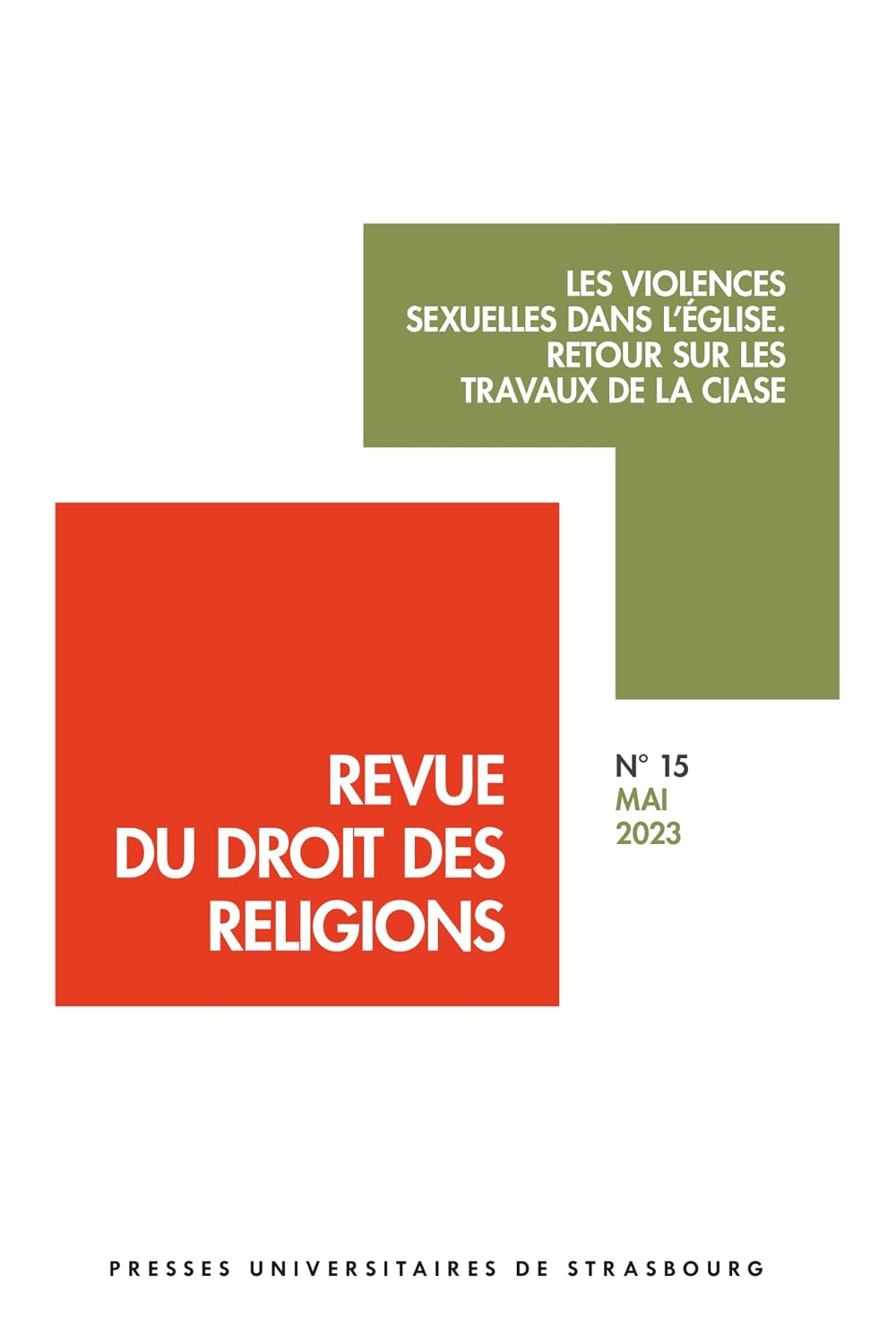 Les violences sexuelles dans l’Église. Retour sur les travaux de la CIASE: N° 15 mai 2023 baixar o livro de graça