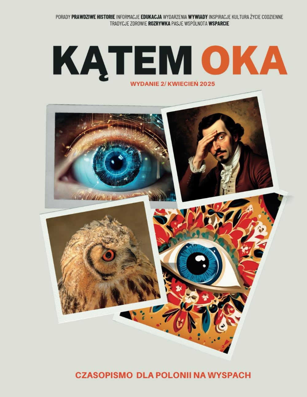capítulo por capítulo baixar Czasopismo Kątem Oka: Kultura, rozrywka i informacje dla Polonii (kwiecień 2025) (Polish Edition)