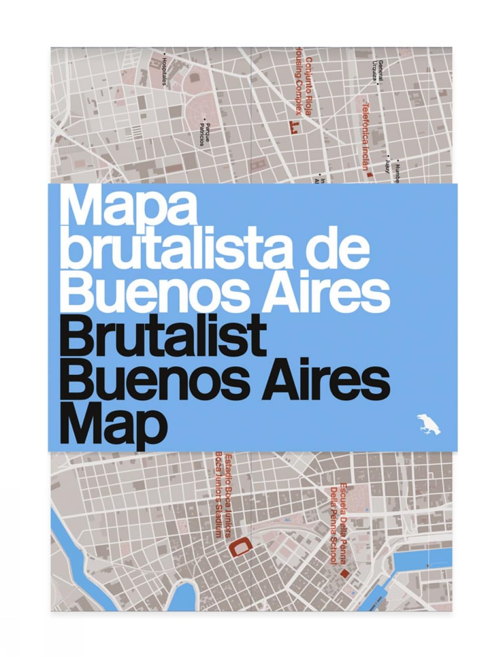 ler totalmente Brutalist Buenos Aires Map / Mapa Brutalista de Buenos Aires: Guide to Brutalist Architecture in Buenos Aires