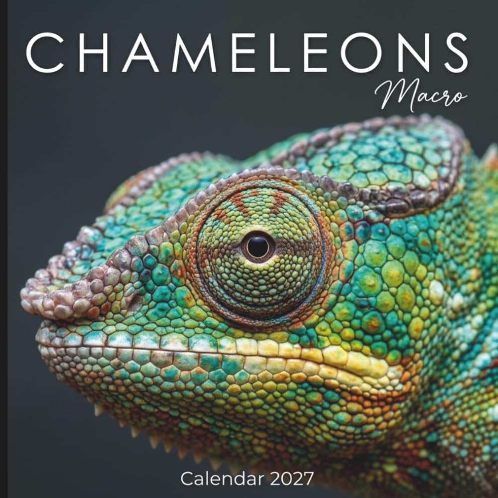 Chameleons Calendar 2027: Intimate Macro Photography baixar o livro de graça