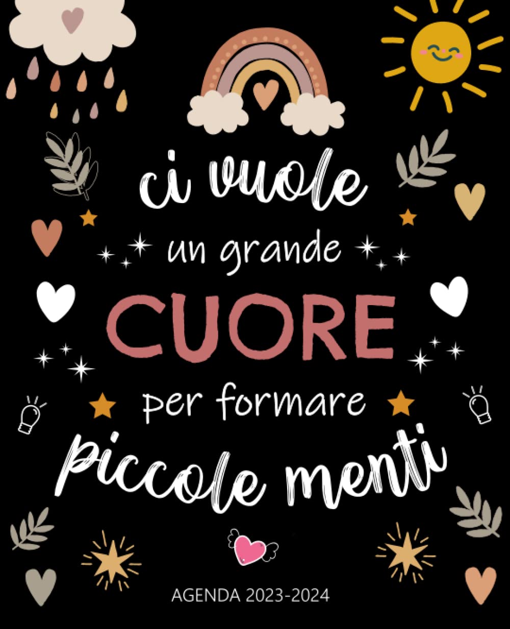 Agenda Della Maestra 2023/2024: Regalo maestra fine anno | grande registro del insegnante 2023/2024 | una settimana su due pagine | da agosto 2023 a... asilo elementare | nero (Italian Edition) baixar livro de graça