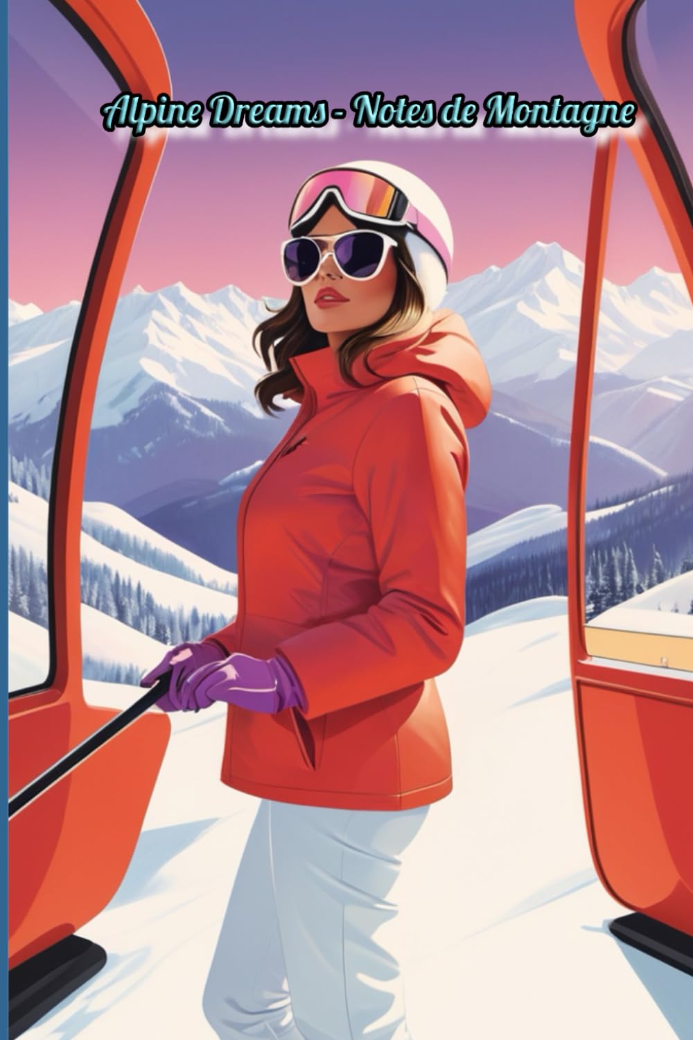 Carnet de Notes - Collection Sport d’Hiver: Chalets et Pistes: Carnet Élégant pour Journaling / Journal de Voyage (French Edition) baixar o livro de graça