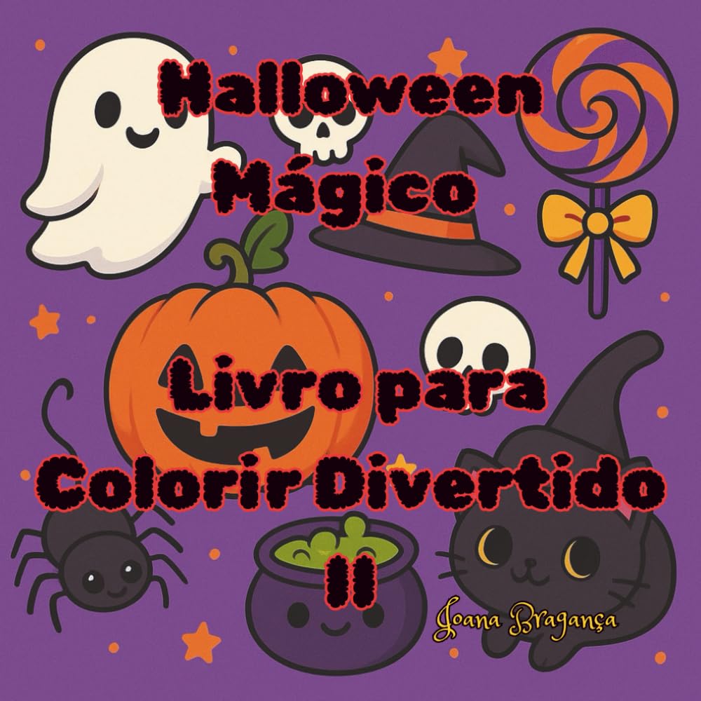 Halloween Mágico – Livro para Colorir Divertido II