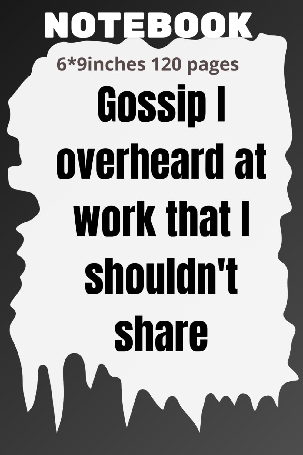 Gossip I overheard at work that I shouldn't share: notebook journal 6*9.120pages for work gag gifts colleague coworker, Office, Employees, Bosses,... Men, Women, and Adults: Sarcastic and Adults baixar livro de graça