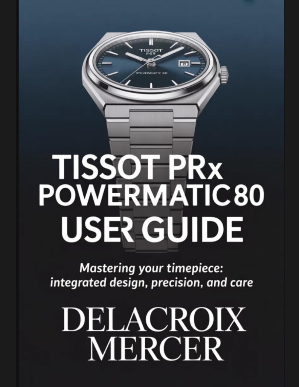ler totalmente Tissot PRX Powermatic 80 Wrist Watch User Guide: Mastering Your Timepiece: Integrated Design, Precision, and Care