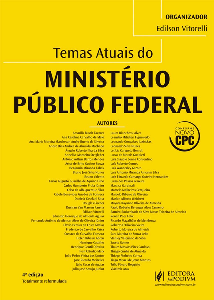 Temas Atuais do Ministério Público Federal baixar o livro de graça