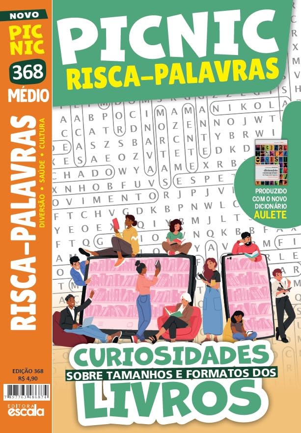 Picnic Risca-Palavras - Médio: 368 - Curiosidades Sobre Tamanhos e Formatos de Livros baixar livro de graça
