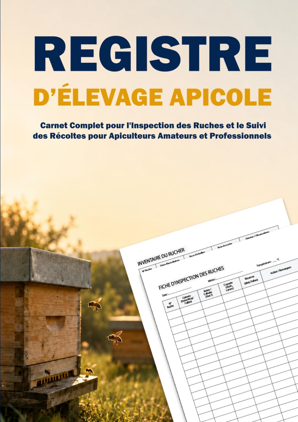 Registre D’Élevage Apicole: Carnet Complet pour l'Inspection des Ruches et le Suivi des Récoltes pour Apiculteurs Amateurs et Professionnels (French Edition) baixar livro de graça