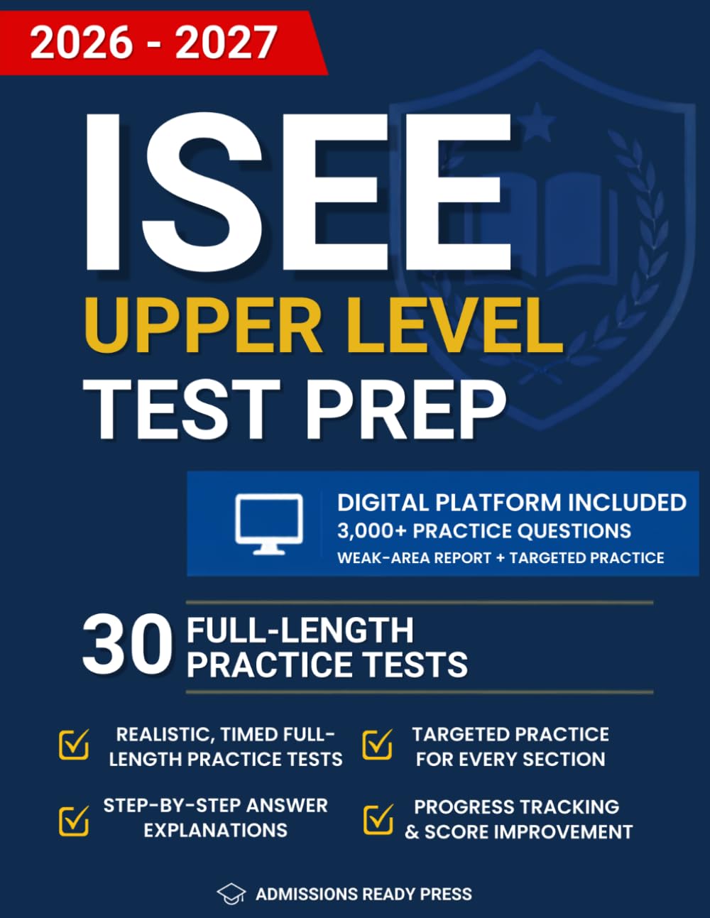 ISEE Upper Level Test Prep: The Complete Prep System to Master the ISEE Upper Level | Includes a Digital Platform with Realistic, Timed Full-Length Tests and Targeted Practice baixar o livro de graça