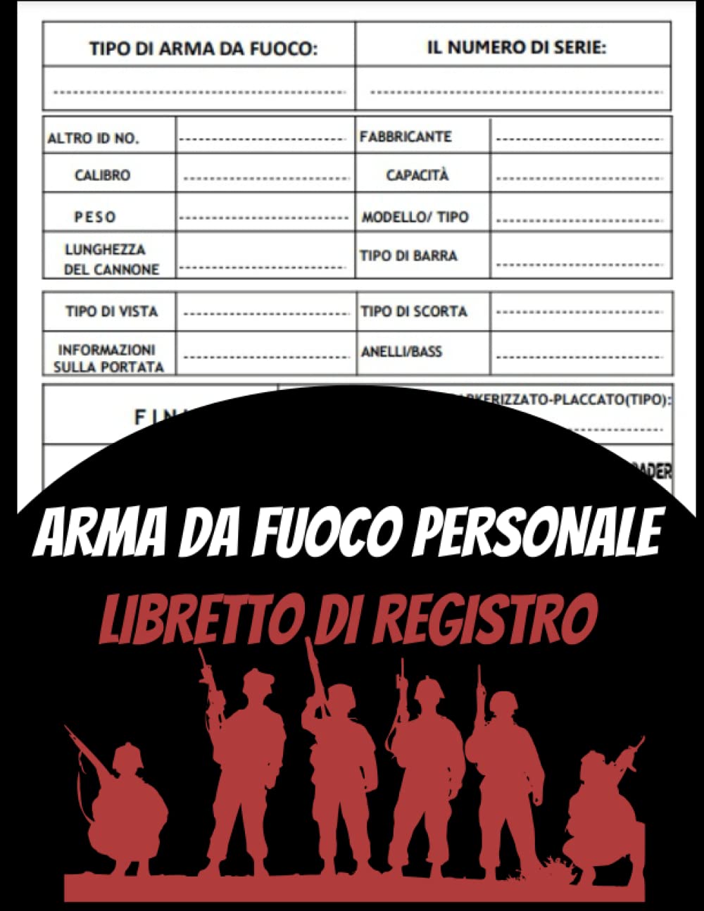 ler totalmente Registro personale delle armi da fuoco: Registro di acquisizione, disposizione e collezione di armi da fuoco. Regalo perfetto per i possessori di armi per registrare i loro dati. (Italian Edition)