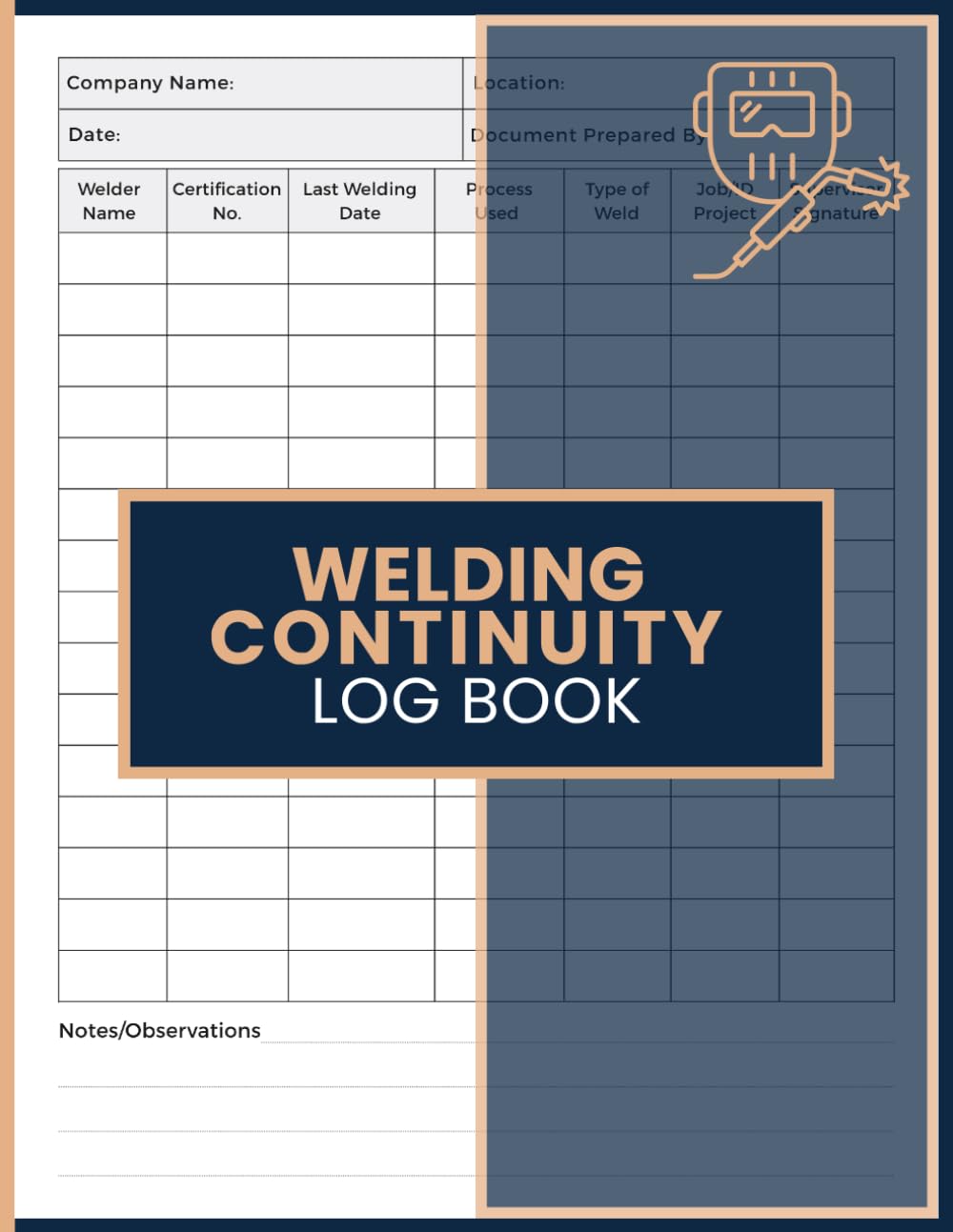 ler totalmente Welding Continuity Log Book