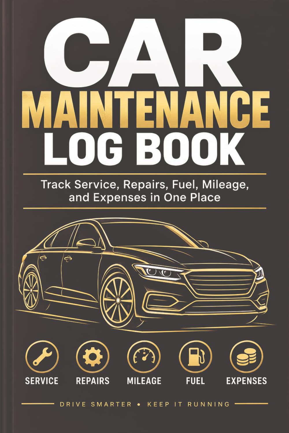 Car Maintenance Log Book: Track Service, Repairs, Fuel, Mileage, and Expenses in One Place baixar o livro de graça