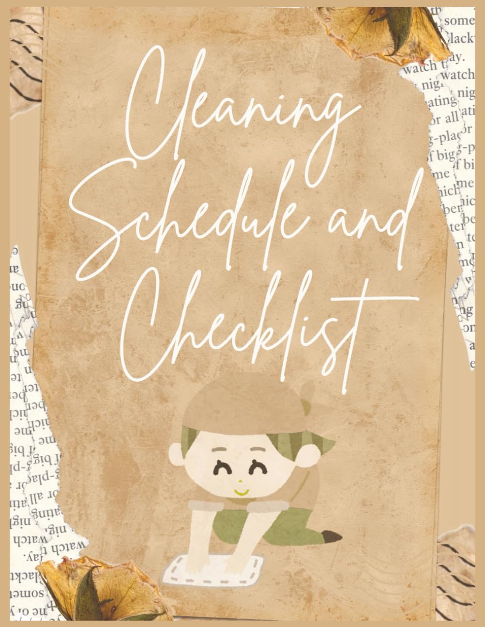 Cleaning Schedule and Checklist: A Home Cleaning Planner with Daily, Weekly & Monthly Checklists to Keep Your Space Tidy and Organized baixar livro de graça