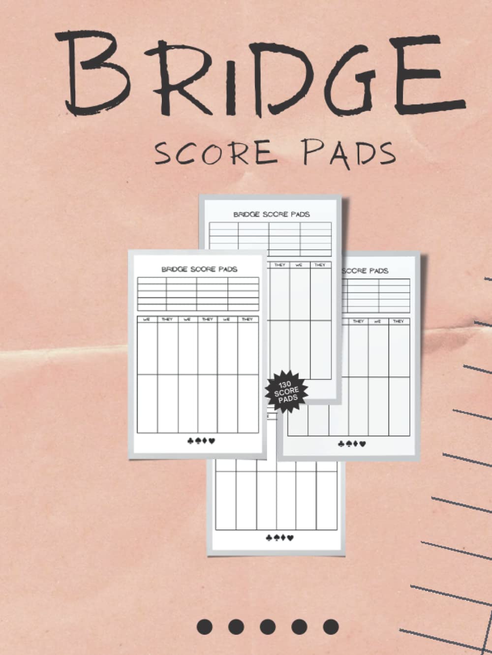 bridge score pads: Rubber Bridge Scoring Pad Journal with 130 Score Sheets (Simple Pad).: 8.5x11 inches & 130 pages. baixar o livro de graça