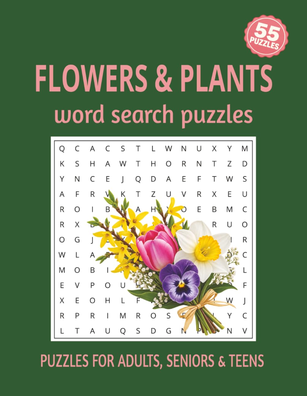 ler totalmente Flowers & Plants Word Search Book.: 55 Large Print Flower & Plant Word Search Puzzles for Adults, Seniors & Teens (The Scribble Patch Word Search Collection)