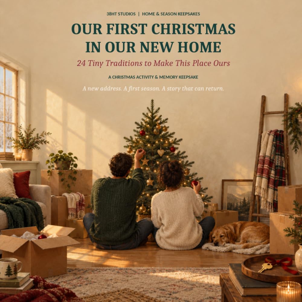 ler totalmente Our First Christmas in Our New Home - 24 Tiny Traditions to Make This Place Ours: Cozy Couple Activities, Holiday Memories, Christmas Traditions, Home... and Meaningful Moments to Share Together