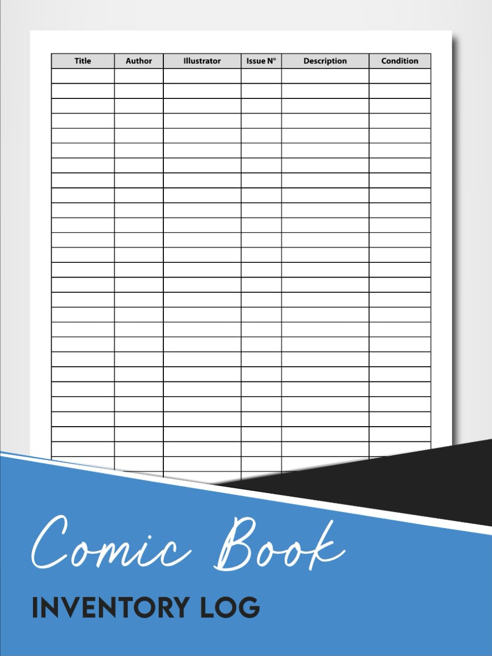 capítulo por capítulo baixar Comic Book Inventory Log: Inventory Record Book Ideal for Comic Book Collectors.
