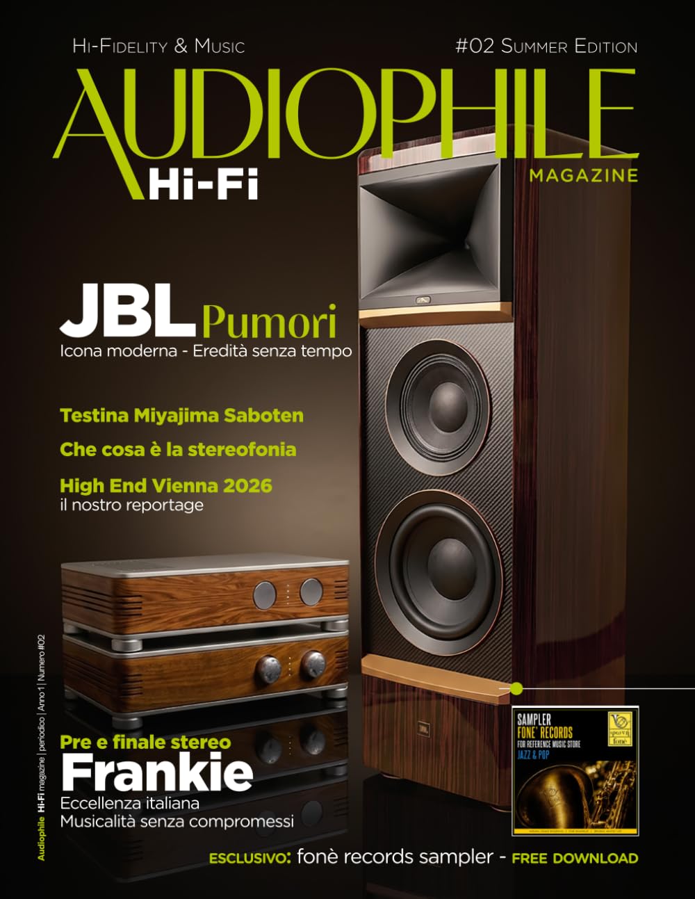 AUDIOPHILE HI-FI: Hi-Fidelity & Music Magazine #02 (Italian Edition) baixar o livro de graça