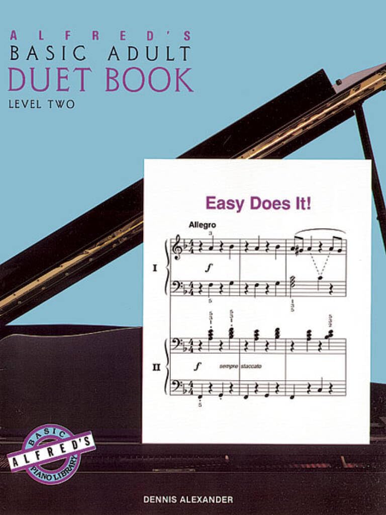 Alfred's Basic Adult Duet Book: Level 2