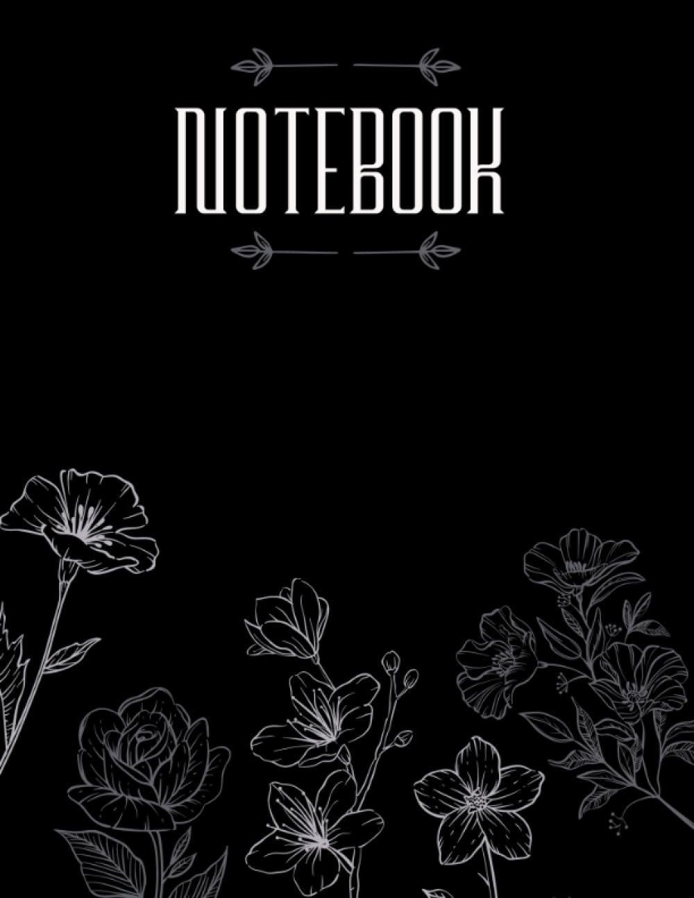 ler totalmente A4 Paperback Floral Notebook: 100 A4 lined pages, paperback notebook with floral design