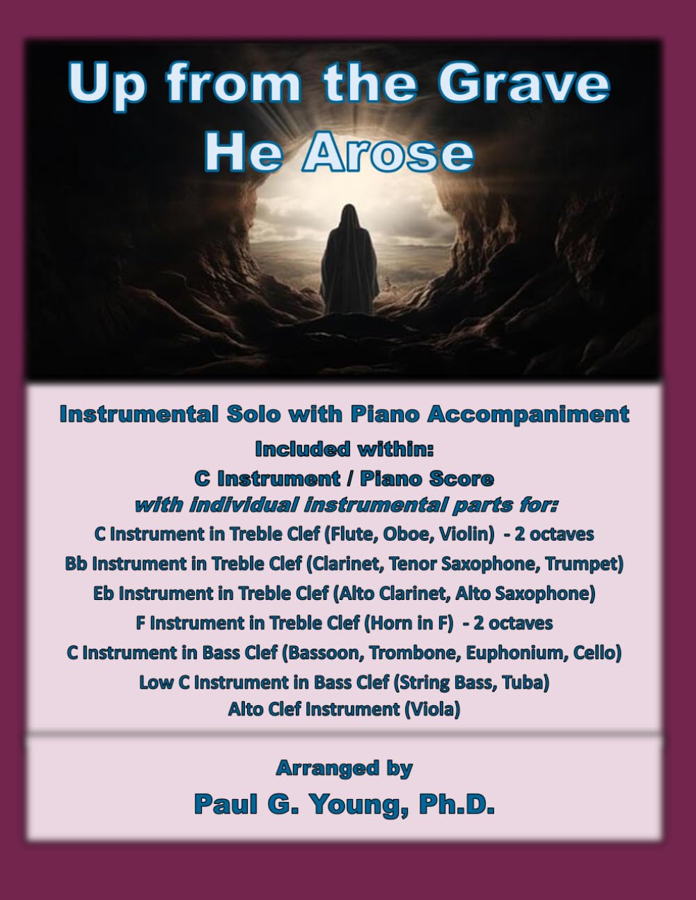 capítulo por capítulo baixar Up from the Grave He Arose: Instrumental Solo with Piano Accompaniment (Instrumental Solo with Piano Accompaniment Collection)