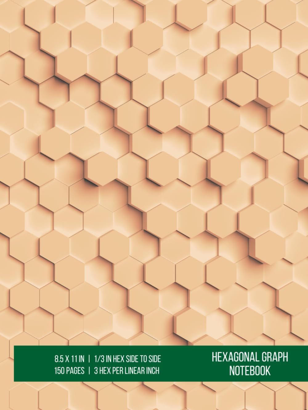 Hexagonal Graph Notebook: Organic Chemistry and Biochemistry Notebook, 8.25x11", 150 pages, 1/3" Hex Side to Side, 3 Hex per Linear Inch, Light Gray Lines, Matte Hardcover baixar o livro de graça