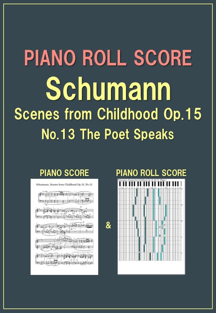 capítulo por capítulo baixar PIANO ROLL SCORE Schumann Scenes from Childhood Op.15 No.13 The Poet Speaks (English Edition)