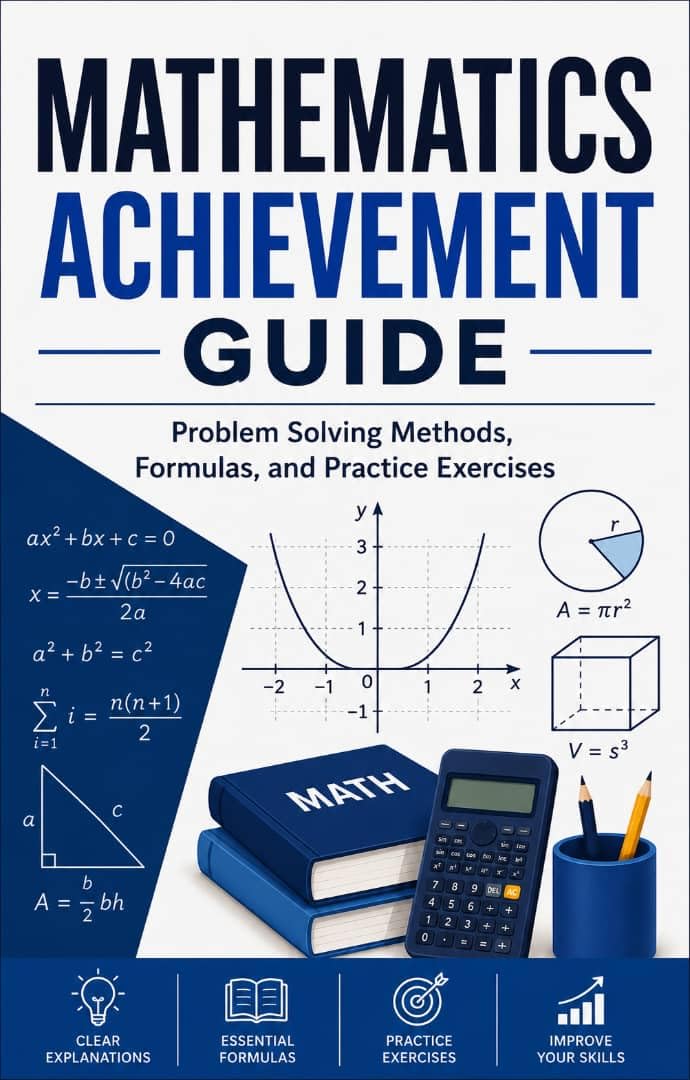 MATHEMATICS ACHIEVEMENT GUIDE: Problem Solving Methods, Formulas, and Practice Exercises (English Edition) baixar livro de graça