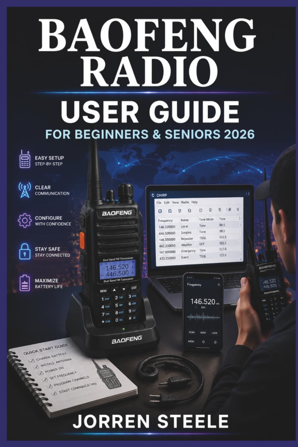ler totalmente BAOFENG RADIO User Guide for Beginners & Seniors 2026: Understanding communication settings, channel management, practical operation, and responsible use in different situations
