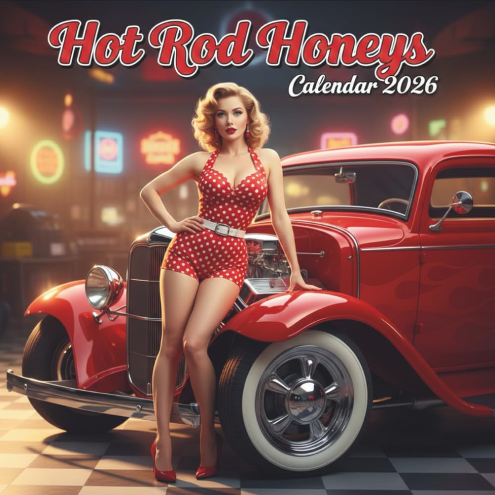 capítulo por capítulo baixar Hot Rod Honeys Calendar 2026: 12 Months of Classic Cars, Retro Style & Vintage Pin-Up Charm