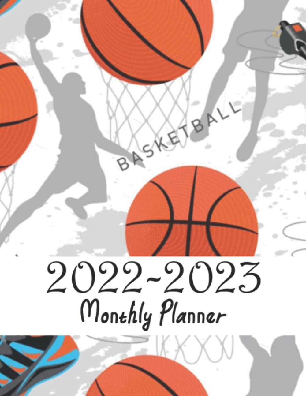 2022-2023 Monthly Planner: Nice Basketball Cover, 2022-2023 Monthly Planner can make your life easier, 8.5 x 11in, 110 Pages. baixar livro de graça