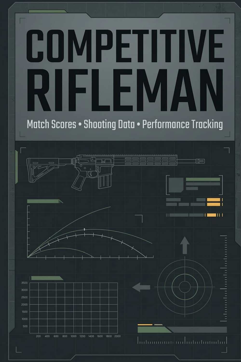 Competitive Rifleman Logbook: Custom Caliber Speeds, Shell Casings History, Match Accuracy & Tournament Performance Registry baixar livro de graça