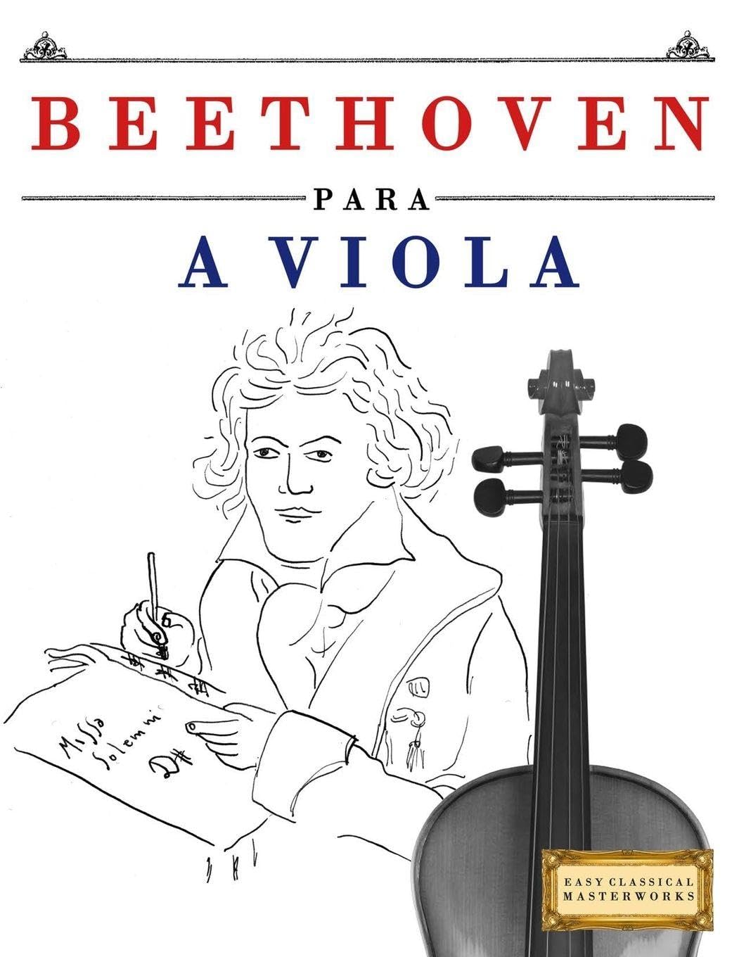 capítulo por capítulo baixar Beethoven para a Viola: 10 peças fáciles para a Viola livro para principiantes
